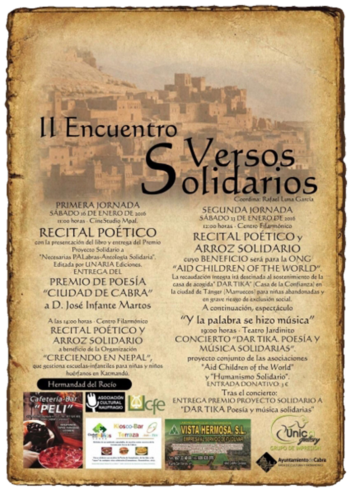 II encuentro Versos Solidario